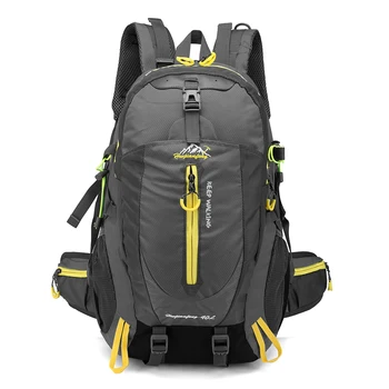 40Л Водостойкий туристический рюкзак для кемпинга, Походный рюкзак для ноутбука, Походные сумки для мужчин и женщин