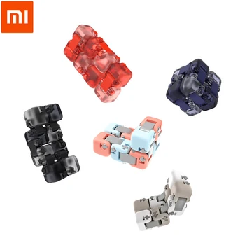 Оригинальный xiaomi mitu Cubes Spinner Finger Bricks Интеллектуальные игрушки Smart Fidget Magic Cubes Infinity Toys Антистрессовые игрушки