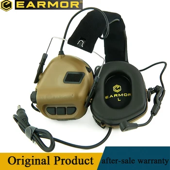 EARMOR M32 MOD3, тактические наушники, наушники для военной авиации, наушники для защиты слуха, гарнитура для шумоподавления при стрельбе
