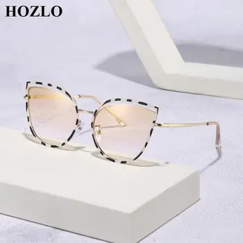 новые Модные красочные Солнцезащитные очки в металлической оправе 