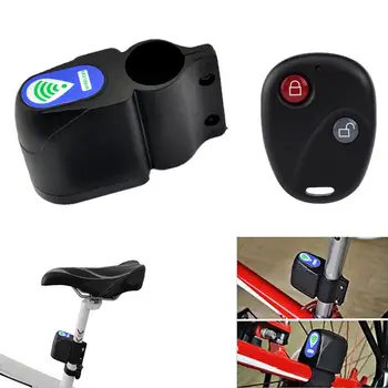 Горный велосипед, Противоугонная охранная сигнализация, Звуковое оповещение о замке с дистанционным управлением, аксессуары для велосипедов, противоугонная вибрационная сигнализация