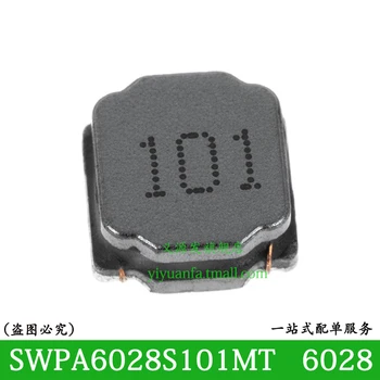 101 SWPA6028S101MT 10ШТ Силовых Катушек Индуктивности SMD С Проволочной Намоткой