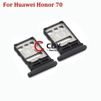 Для Huawei Honor 70 Держатель Устройства Чтения Sim-карт Держатель Лотка Для Sim-Карт Слот Адаптера Запасные части