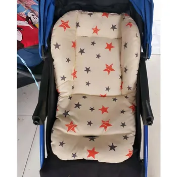Подушка для сиденья детской коляски, детская коляска, автомобильная тележка, сиденье для стульчика для кормления, мягкий матрас, подушка для детской коляски, аксессуары