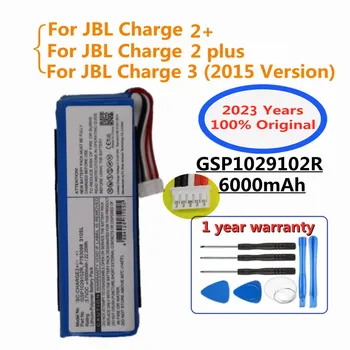 Новый Оригинальный Аккумулятор для Динамика 6000 мАч GSP1029102R для JBL Charge 2 + Charge 2 Plus Charge 3 2015 Версия Плеера Bateria