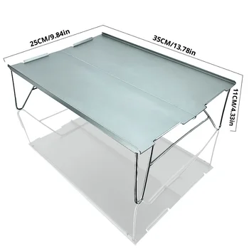 Мини-всплывающий стол с полевым бункером из алюминиевого сплава