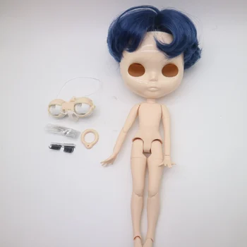 волосы на теле, кожа головы и глазной механизм для самостоятельного изготовления кукольных аксессуаров Nude blyth 20201014