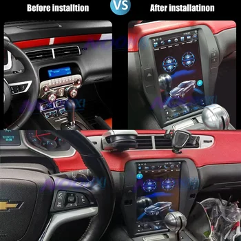 Автомагнитола 128G Android 11 для Chevrolet Camaro 2010-2015 Авто Стерео Мультимедийный плеер GPS Авторадио Беспроводное головное устройство Carplay