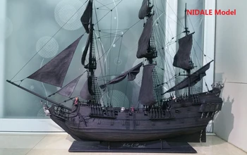2021 Новая версия в масштабе 1/50 Наборы для сборки модели корабля для хобби black pearl Pirates of ship деревянная модель Предлагает руководства на английском языке