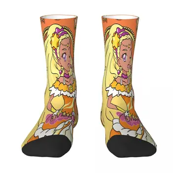 Soleil Pretty Cure Precure Принцесса аниме носки Мужские женские чулки из полиэстера Настраиваемый дизайн