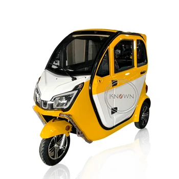 Новый дизайн, трехколесный электрический мини-пассажирский трехколесный велосипед-рикша