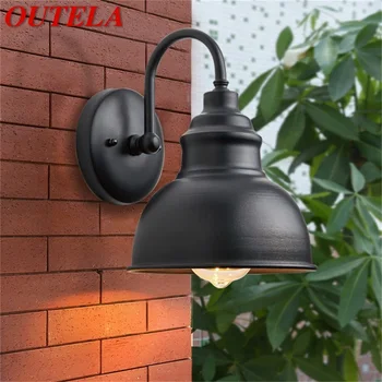 Наружный настенный светильник OUTELA, классические светодиодные бра, водонепроницаемая лампа IP65 для дома, виллы на крыльце