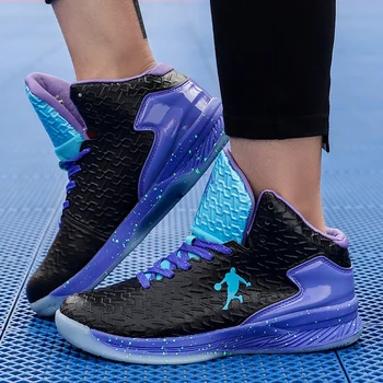 Мужская баскетбольная обувь Баскетбольная обувь с высоким берцем для мальчиков, Дышащие баскетбольные Женские кроссовки для тренировок на открытом воздухе 2023 Горячая распродажа