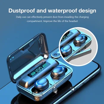 Беспроводные наушники F9-5 Tws Bluetooth Наушники с умным шумоподавлением Оптом Игровые наушники для ПК Наушники-вкладыши для телефона