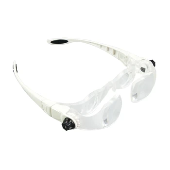 Диоптрийная Пресбиопическая лупа-Увеличительное стекло для крепления на голову, ремонт часов, Глазная лупа-увеличитель, Ремонт электронных часов