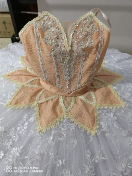 Новая балетная юбка Профессиональные классические костюмы Блинная пачка