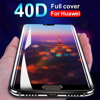 40D Защитное стекло для Huawei P20 P30 lite pro защитная пленка для экрана Huawei Mate 10 lite pro из закаленного стекла на P20 Mate 10