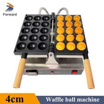 коммерческая шариковая машина Castella длиной 4 см, устройство для приготовления детского бисквита, вафельница круглого типа, машина для приготовления яичных вафель с пузырьками