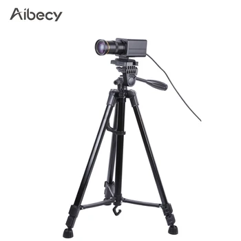 Компьютерная веб-камера Aibecy с разрешением 4K HD, 8 мегапикселей, 10-кратный оптический зум, широкоугольный угол 60 градусов, автоматическая компенсация экспозиции, добавить микрофон