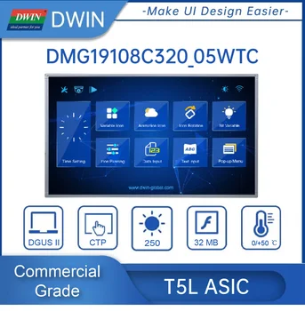 Новый Dwin 32/27/23,8-дюймовый смарт-экран 2K HD, 1920 * 1080, коммерческого класса с IPS-экраном для Arduino/STM/ESP32