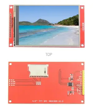 maithoga 4,0-дюймовый 14PIN RGB 65K SPI HD TFT ЖК-экран с Адаптерной платой (Сенсорный/Без касания) ST7796S Drive IC 480 *320
