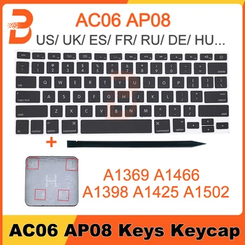 Новые Клавиши AC06 AP08 Keycaps с Инструментом Для Macbook Air A1369 A1466 Pro Retina A1398 A1425 A1502 2012 2013 2014 2015 годов выпуска