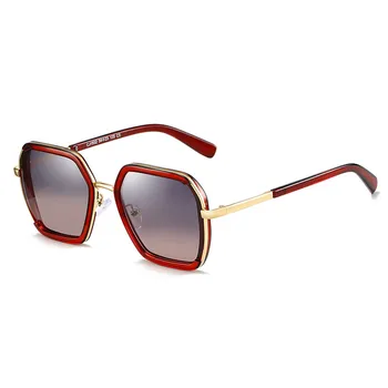 Поляризованные солнцезащитные очки с модным и роскошным винтажным дизайном, предназначенные для женщин и мужчин