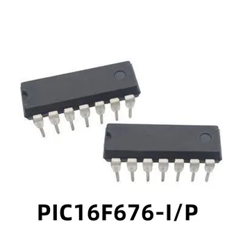1шт Новый Оригинальный Микросхема Микроконтроллера PIC16F676 PIC16F676-I/P DIP-14 с 8-битной Флэш-памятью