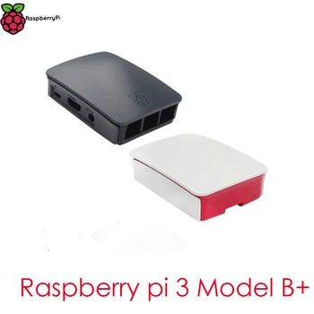 Официальный корпус Raspberry Pi 3 Model B Plus Корпус из АБС-пластика Черный, белый Корпус из АБС-пластика также для Raspberry Pi 3 Model B + / RPI 3B