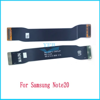 Для Samsung Galaxy Note 20 Note20 Ultra Материнская Плата N986U N986B Разъем Основной платы ЖК-дисплей USB Гибкий Кабель