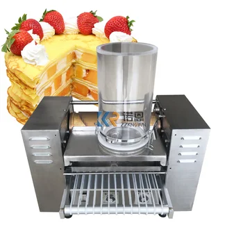 Автоматическая машина для приготовления торта из мелалеуки Коммерческое оборудование для приготовления Чапати Мини-блинница для магазина десертов