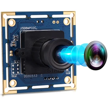 8MP Высокое разрешение IMX179 2,1 мм Широкоугольный Объектив Промышленная USB Веб-камера Модуль Камеры MJPEG/YUY2 Веб-Камера HD для ПК