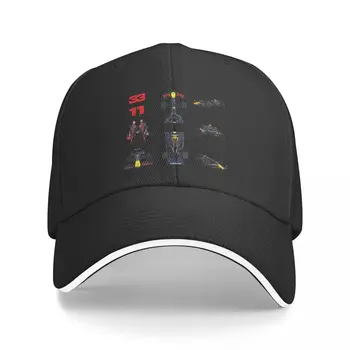 Новая бейсбольная кепка F1 All cars 2022, Спортивные кепки, бейсболка Snapback, женская пляжная кепка, мужская кепка