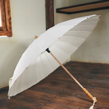 Новинки китайского винтажного зонта, Минималистичный усиленный длинный зонт, Ветрозащитный Paraguas Hombre Home Garden