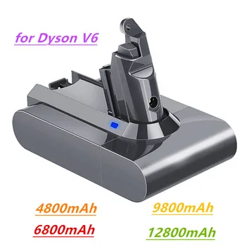 Dyson V6 12800 мАч 21,6 В Литиевый аккумулятор, элемент питания для замены DC58 DC59 DC61 DC62 Аккумулятор