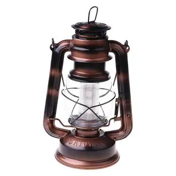 Винтажная светодиодная лампа-фонарь, Энергосберегающий Ручной фонарик с подвесным крючком для кемпинга на открытом воздухе, челнок
