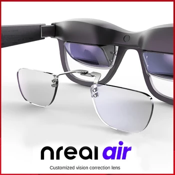 Новые асферические линзы очков для близорукости, изготовленные по индивидуальному заказу Nreal Air, просты в установке, более прозрачны, удобны для глаз, проходят сертификацию безопасности.