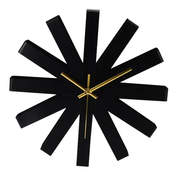 Настенные часы Часы для гостиной Бесшумный механизм Широко используется коррозионная стойкость, многослойная форма ленты, четкое чтение для офиса