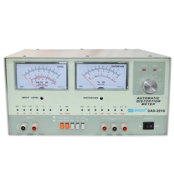 GAD-201G Измерение напряжения переменного тока 1mV-300Vrms Определение 12 Передач Тестер Чистоты Формы Сигнала Автоматический Измеритель Искажений звука