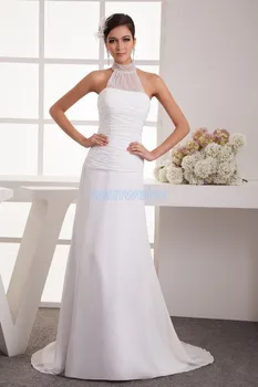 бесплатная доставка 2014 вечерние платья белые длинные новый дизайн горячая распродажа платье горничной невесты белое платье на заказ размер/цвет Платье подружки невесты