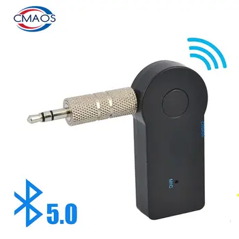 2 в 1 Беспроводной Bluetooth 5,0 Приемник Передатчик Адаптер 3,5 мм Разъем для автомобильной музыки Аудио Aux A2dp Приемник наушников Громкая связь
