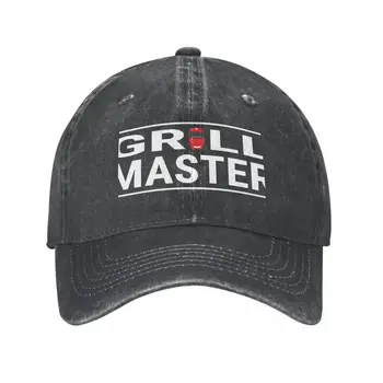 Дизайнерская кепка Grill Master Kamado, Ковбойская шляпа с помпонами, модные мужские шляпы, женские