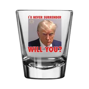Trump Mug 2024 Портативные мини Креативные Кофейные чашки с Дональдом Трампом, Многоразовые Кружки для сока и чая, Маленький Инструмент для питья в домашних условиях