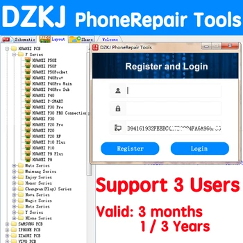 3 Пользователя DZKJ Принципиальная Схема Bitmap Инструменты для ремонта Телефона DZKJ для iPhone Xiaomi Huawei Android Инструмент для Рисования Схемы Материнской платы