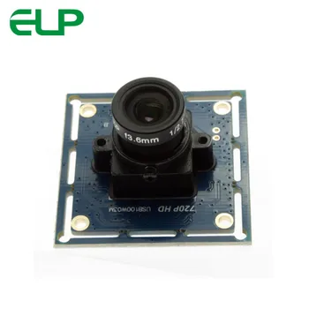 ELP 1MP 720P HD Веб-камера С Бесплатным драйвером CMOS-Сенсор HD 30 кадров в секунду Мини-Промышленный USB-Модуль Камеры для промышленного оборудования