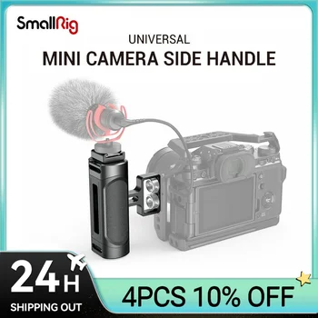Боковая Ручка Мини-камеры SmallRig с Двумя Винтами 1/4 ”-20 для Крепления Беззеркальной/Цифровой Зеркальной камеры 2916