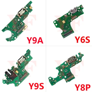Оригинал Для HuaWei Y9S Y9A Y8S Y8P Y7A Y7P Y6S Y6P Y5P Y6 Y7 2018 2019 2020 USB Зарядка Разъем Зарядного Устройства Плата Гибкий Кабель