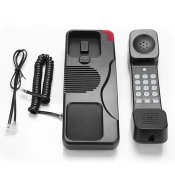 Стационарный телефон Домашний телефон, устанавливаемый на стену, добавочный номер гостиничного бизнес-телефона Без идентификатора вызывающего абонента, водонепроницаемый для офиса, семейного телефона.