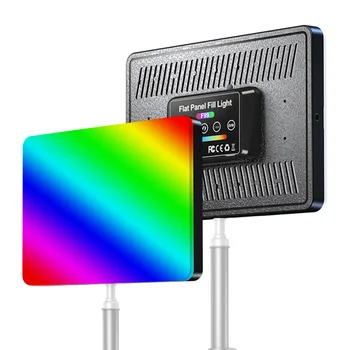 40 Вт RGB LED Panel Light Фотография Видео Свет 3000 К-6500 К Несколько Режимов RGB RA95 + Пульт Дистанционного Управления с Шаровой Головкой для Натюрморта