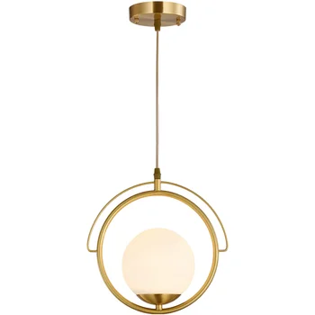 Простая прикроватная люстра в скандинавском стиле, персонализированный стеклянный светильник для спальни, декоративный светильник для ресторана и кафе